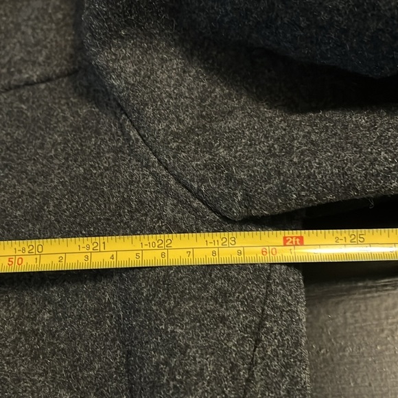 I. Spiewak & Sons Charcoal Gray wool blend Coat - Picture 5 of 11